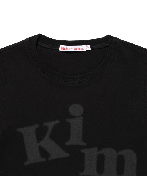MESSY ALPHA LOGO LS TEE - 4 COLORS BLACK