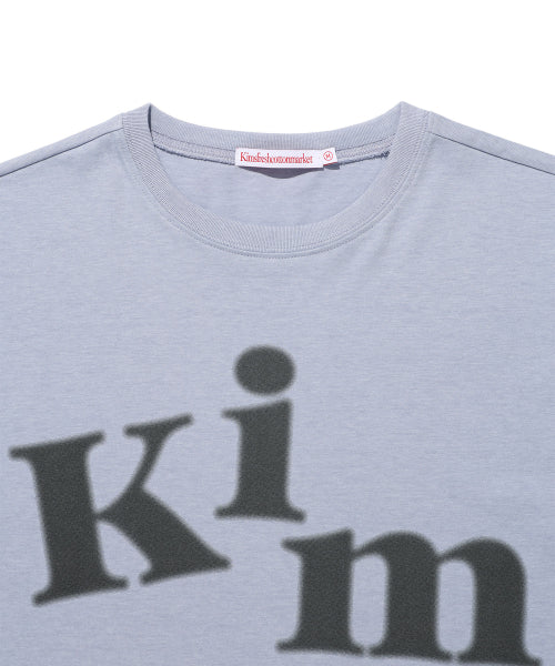 MESSY ALPHA LOGO LS TEE - 4 COLORS BLUE