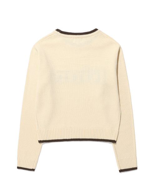 KIMS BAM LOGO SWEATER - 2 COLORS IVORY