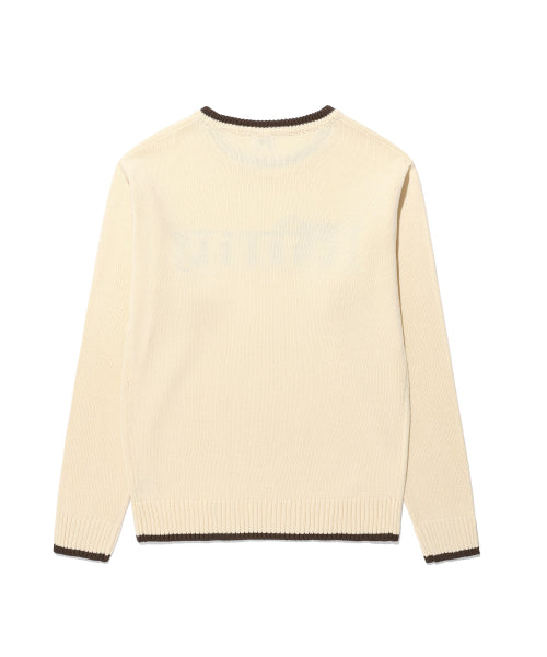 KIMS BAM LOGO SWEATER - 2 COLORS IVORY