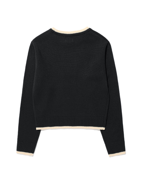 KIMS BAM LOGO SWEATER - 2 COLORS CHARCOAL