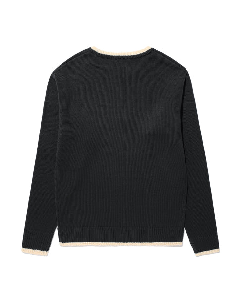 KIMS BAM LOGO SWEATER - 2 COLORS CHARCOAL