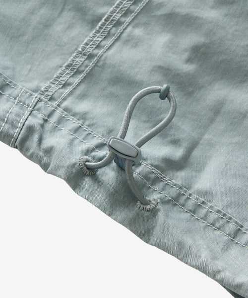 ESCAPE WASHED WOVEN WIDE PANTS - 2 COLORS B/GRAY