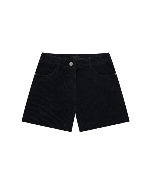 WOMAN CORDUROY SHORTS #SANA同款！ NAVY