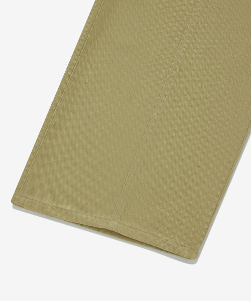 WOMAN STRAIGHT FATIGUE PANTS #SANA同款！ - 2 COLORS BEIGE