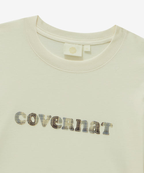 WOMAN COOPER LOGO LONG SLEEVE #SANA同款！ - 3 COLORS IVORY