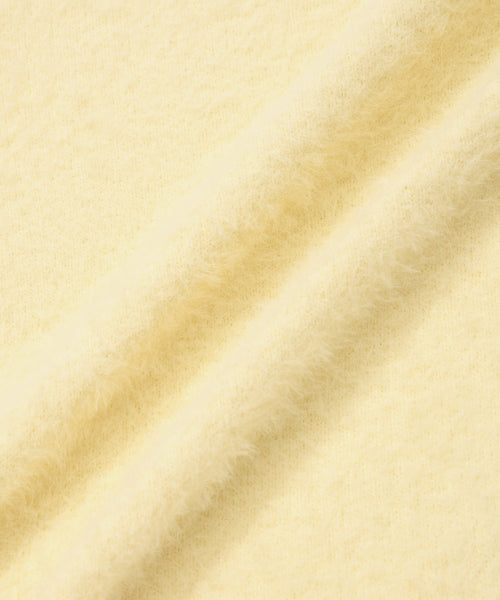WOMAN V-NECK HAIRY CARDIGAN #SANA同款！ - 2 COLORS BUTTER