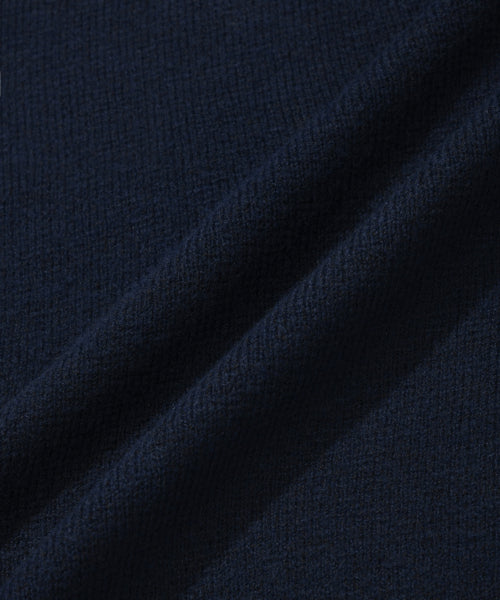 WOMAN HAIRY COLLAR KNIT #SANA同款！ - 2 COLORS NAVY