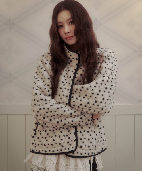 WOMAN SHERPA JACKET #SANA同款！ - 3 COLORS LIGHT BEIGE
