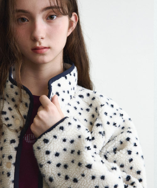 WOMAN SHERPA JACKET #SANA同款！ - 3 COLORS LIGHT BEIGE