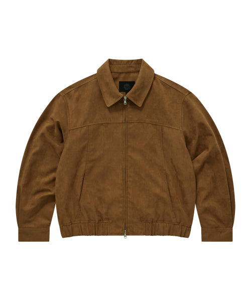 WOMAN SUEDE JACKET #SANA同款！ - 2 COLORS CAMEL
