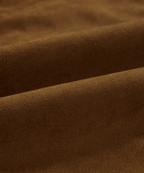WOMAN SUEDE JACKET #SANA同款！ - 2 COLORS CAMEL