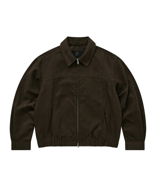 WOMAN SUEDE JACKET #SANA同款！ - 2 COLORS BROWN
