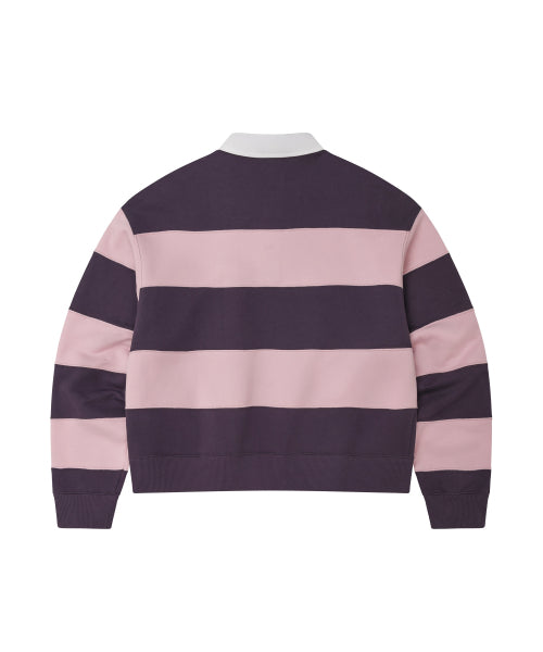 WOMAN RUGBY SWEATSHIRT #SANA同款！ - 3 COLORS PINK