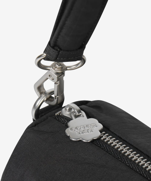 WOMAN CLOUD BOSTON BAG #SANA同款！ - 2 COLORS BLACK