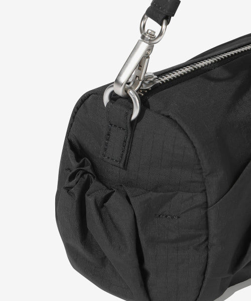 WOMAN CLOUD BOSTON BAG #SANA同款！ - 2 COLORS BLACK