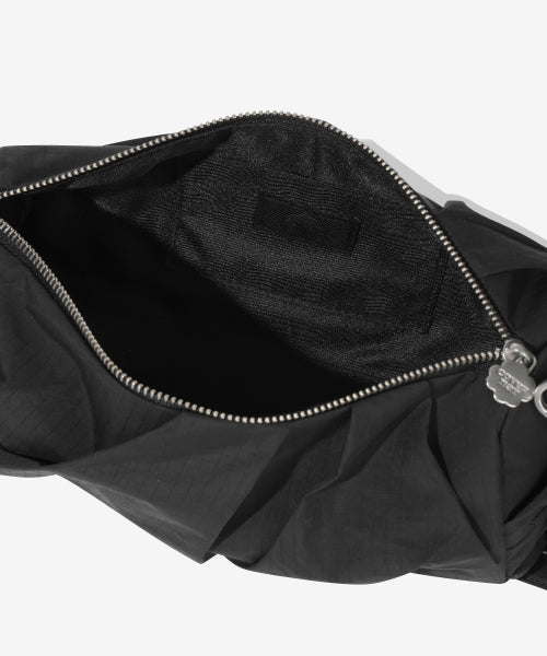 WOMAN CLOUD BOSTON BAG #SANA同款！ - 2 COLORS BLACK