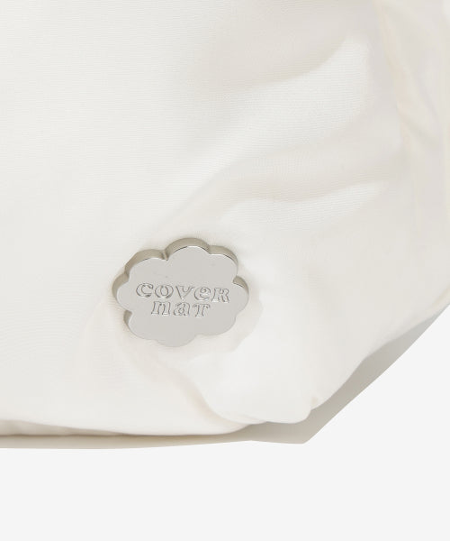 WOMAN SHIRRING MINI BACKPACK #SANA同款！ - 3 COLORS IVORY