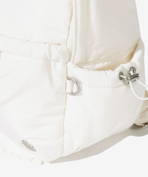 WOMAN SHIRRING MINI BACKPACK #SANA同款！ - 3 COLORS IVORY