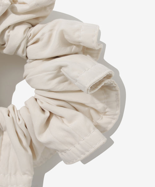 WOMAN RUFFLE SCRUNCHIE #SANA同款！ AS SHOWN