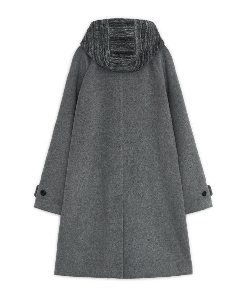 HOOD SINGLE COAT - 3 COLORS GREY