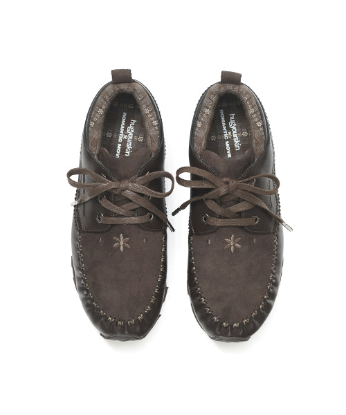 HYS X RMMV FLOWER MOCCASIN BROWN