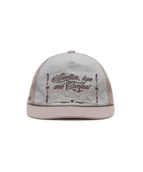 WASHED ORNAMENTS CAP - 2 COLORS PINK