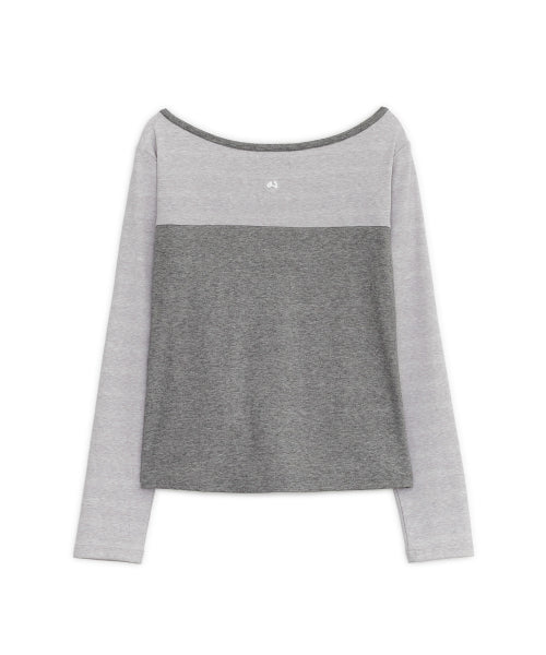 NORDIC VACATION HENLEY NECK TEE - 2 COLORS GREY