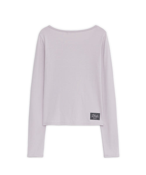 LONG SLEEVE TEE - 3 COLORS PINK