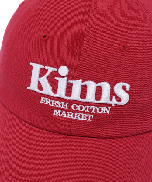 KIMS BAM LOGO BALL CAP - 8 COLORS RED