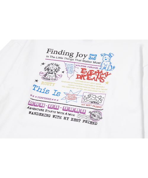FINDING LONG SLEEVE - 2 COLORS WHITE