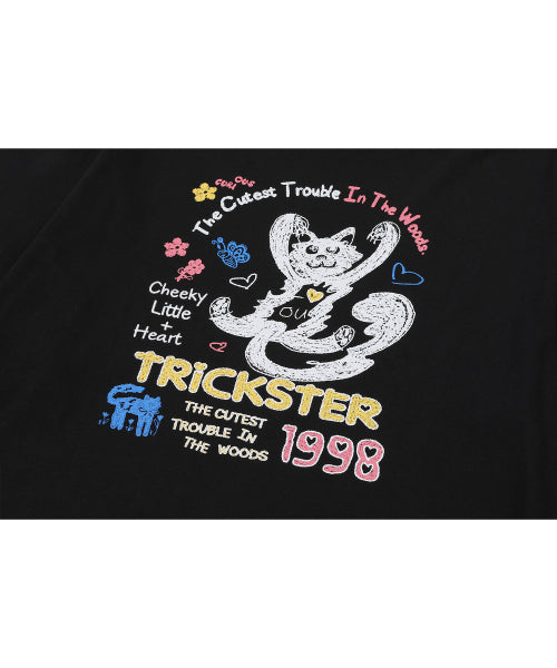 CAT LONG SLEEVE - 2 COLORS BLACK
