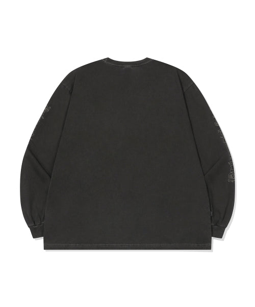 PRIMORDIAL PIGMENT LONG SLEEVE - 2 COLORS SMOKE BLACK