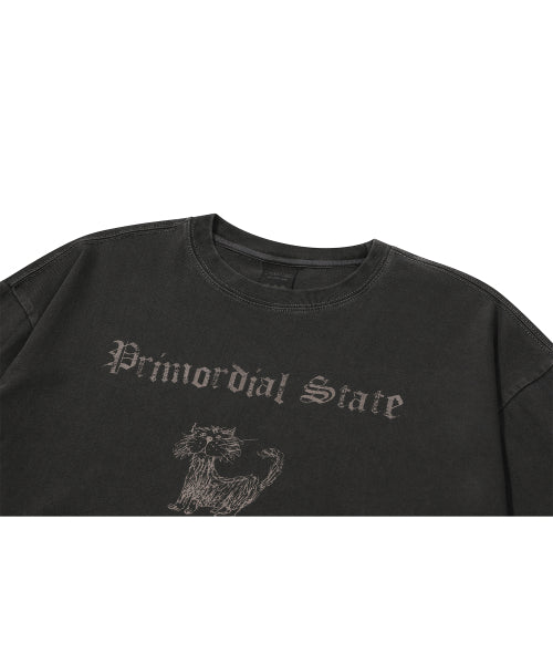 PRIMORDIAL PIGMENT LONG SLEEVE - 2 COLORS SMOKE BLACK