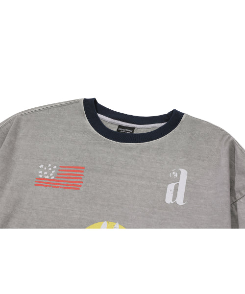 LAYERED LONG SLEEVE - 2 COLORS GREY