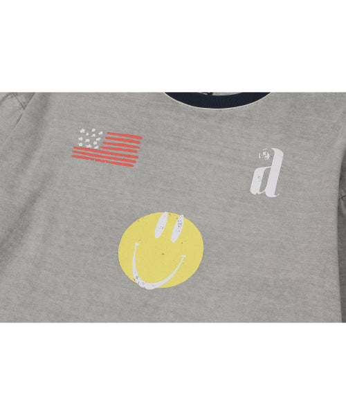LAYERED LONG SLEEVE - 2 COLORS GREY