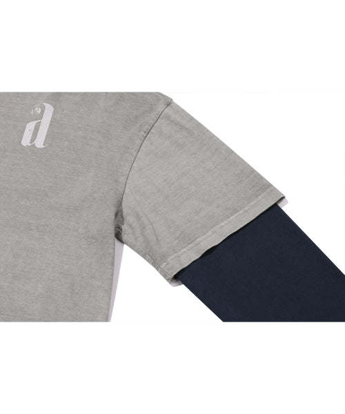 LAYERED LONG SLEEVE - 2 COLORS GREY