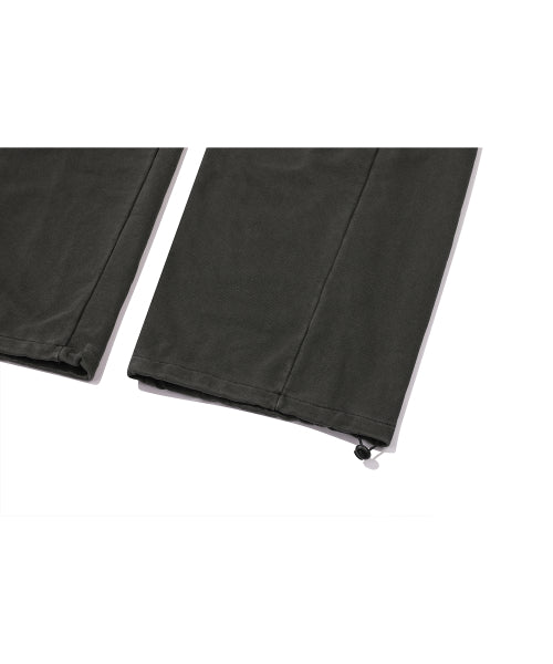 ETHNIC SYMBOL PIGMENT SWEATPANTS - 2 COLORS SMOKE BLACK