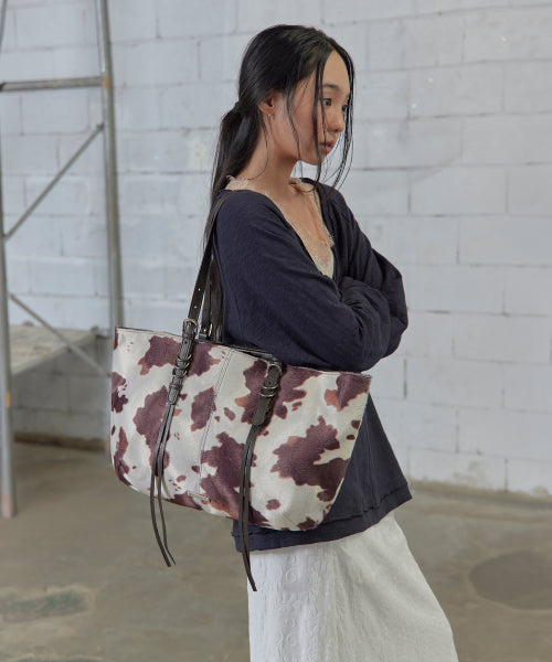 MOSS FRINGE BAG AS SHOWN