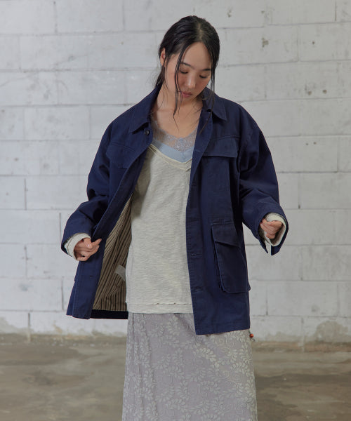 WASHED UTILITY JACKET AS SHOWN