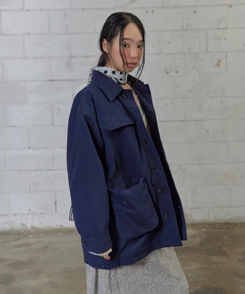 WASHED UTILITY JACKET AS SHOWN