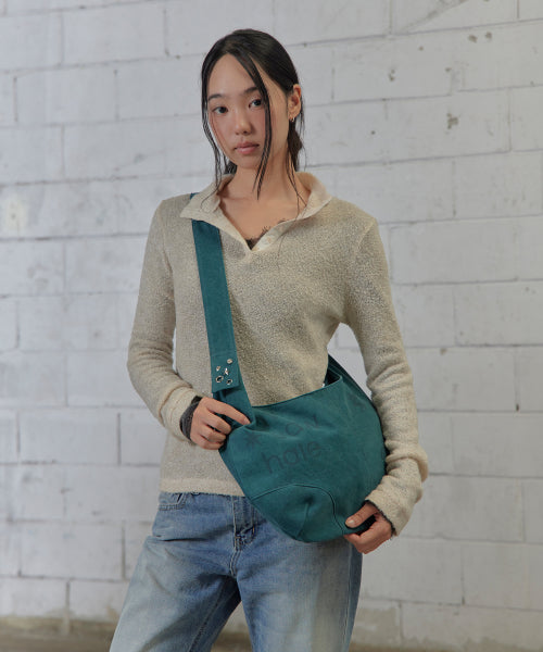 SHEER WOOL HIGH-NECK KNIT AS SHOWN