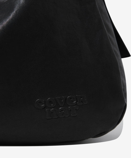 WOMAN BIG BELT LARGE SHOULDER BAG #SANA同款！ - 2 COLORS BLACK