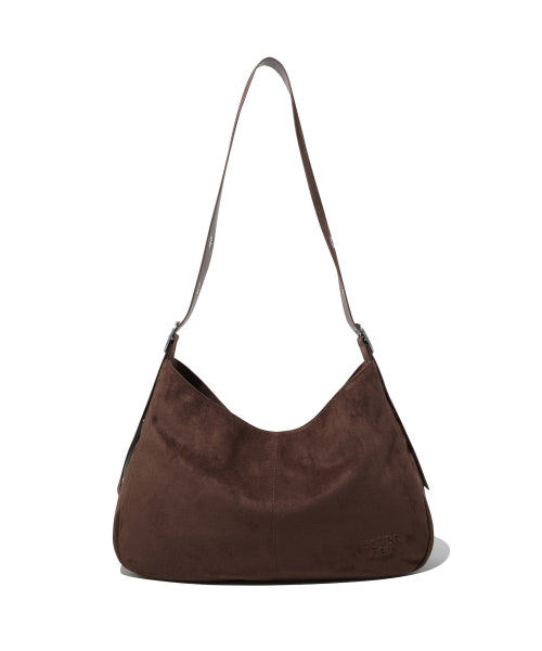 WOMAN BIG BELT LARGE SHOULDER BAG #SANA同款！ - 2 COLORS BROWN