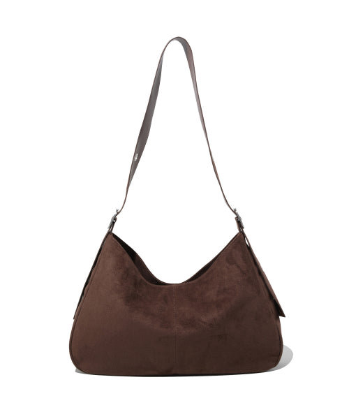 WOMAN BIG BELT LARGE SHOULDER BAG #SANA同款！ - 2 COLORS BROWN