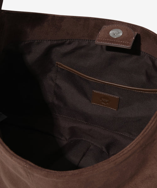 WOMAN BIG BELT LARGE SHOULDER BAG #SANA同款！ - 2 COLORS BROWN