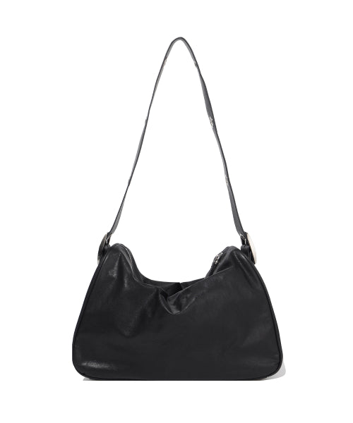 WOMAN BIG BELT SMALL SHOULDER BAG #SANA同款！ - 3 COLORS BLACK