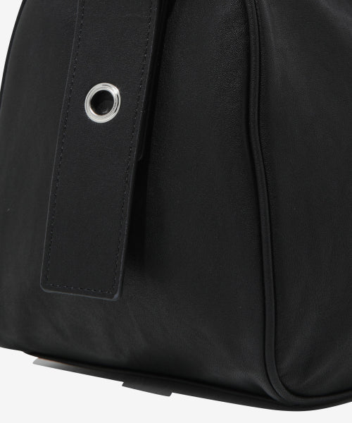 WOMAN BIG BELT SMALL SHOULDER BAG #SANA同款！ - 3 COLORS BLACK