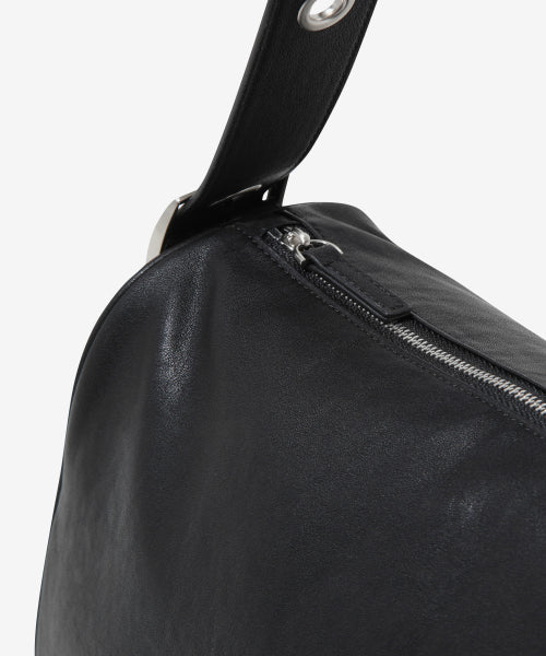 WOMAN BIG BELT SMALL SHOULDER BAG #SANA同款！ - 3 COLORS BLACK