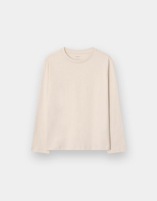 PERFECT BASIC LONG SLEEVE TEE - 9 COLORS BROWN
